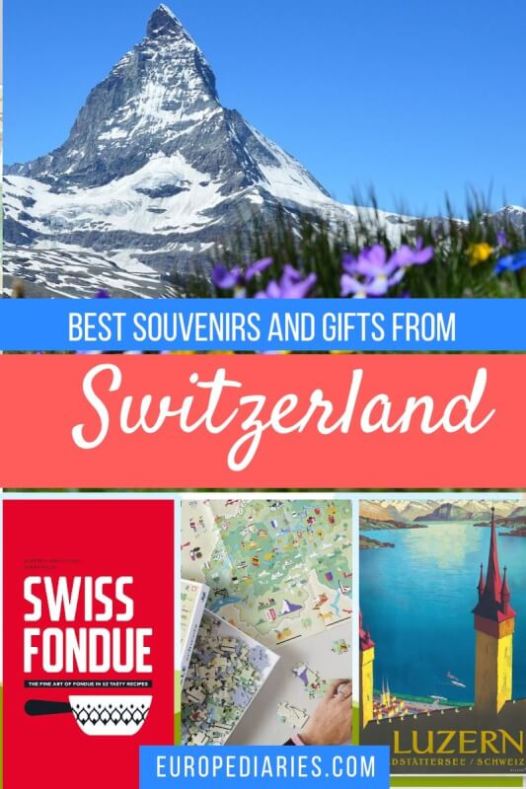 What to buy from Switzerland- Gift Swiss themed gifts to people you love