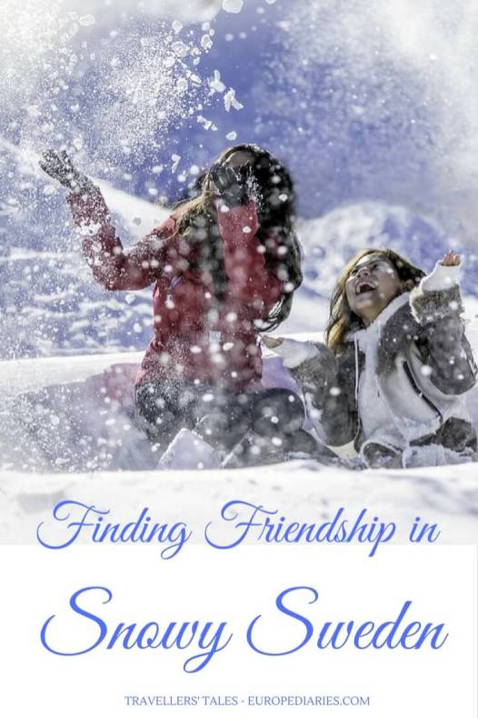 Travel story: Solo female travel in Northern Sweden in December and making new friends on the trip