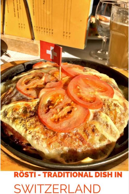 What to eat in Switzerland: vegetarian option- Rösti
