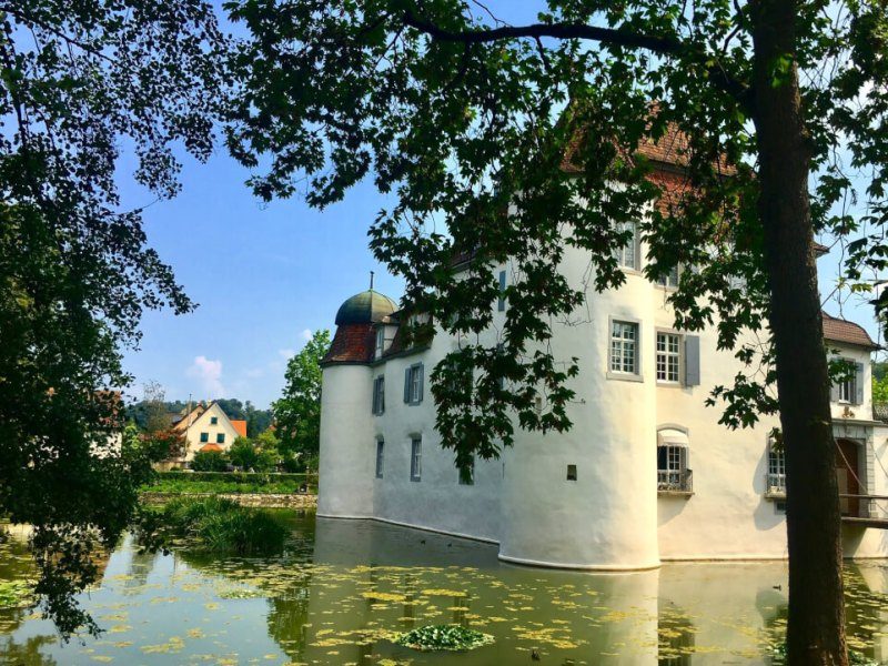 Fine dining in a castle- Schloss Bottmingen, vasel switzerland