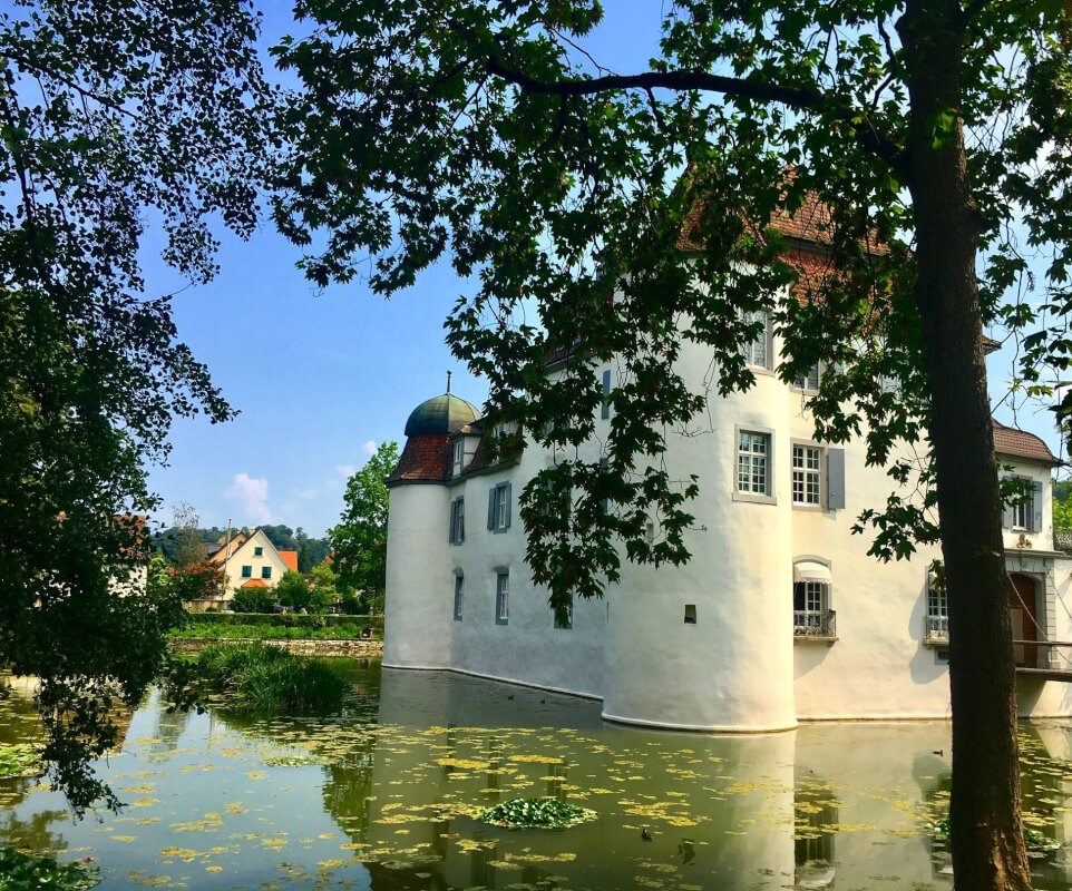 Fine dining in a castle- Schloss Bottmingen, vasel switzerland