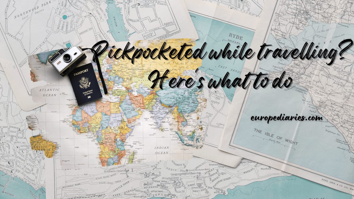 What do in a travel emergency if you ar e pickpocketed