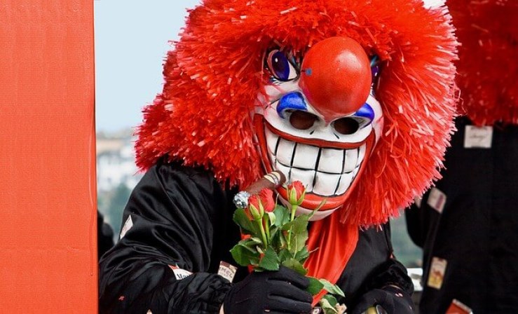 Waggis at Basel Fasnacht 