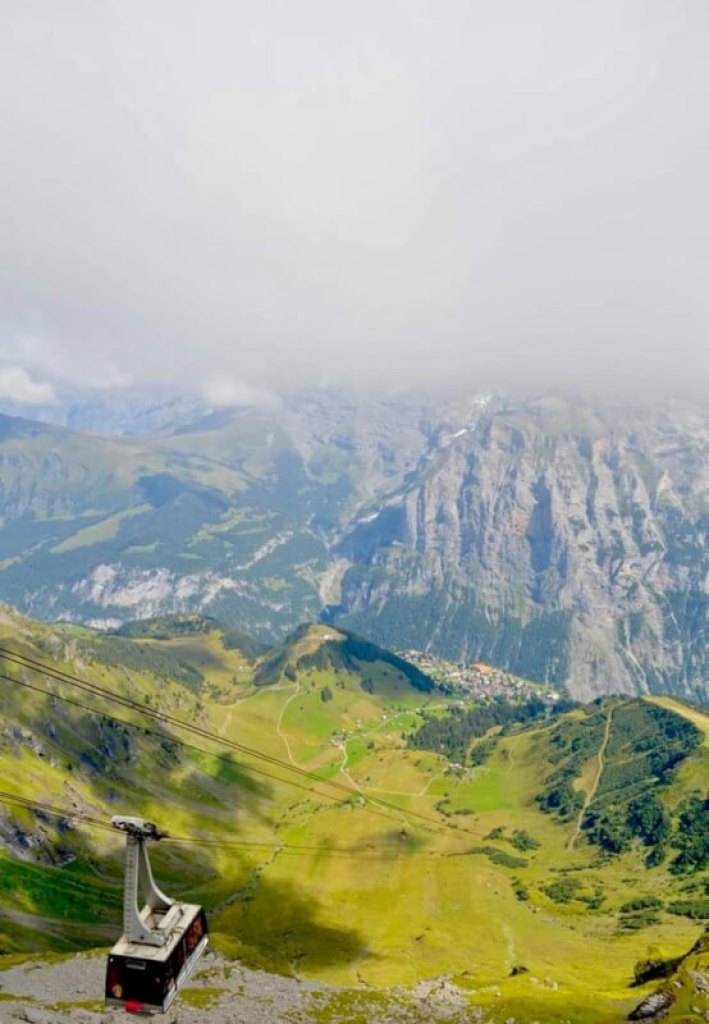 Cable cars in Switzerland- what is switzerland famous for?