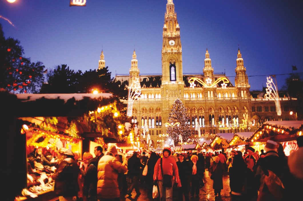 Wien, Christkindlmarkt, Rathausplatz, Copyright www.peterrigaud.com