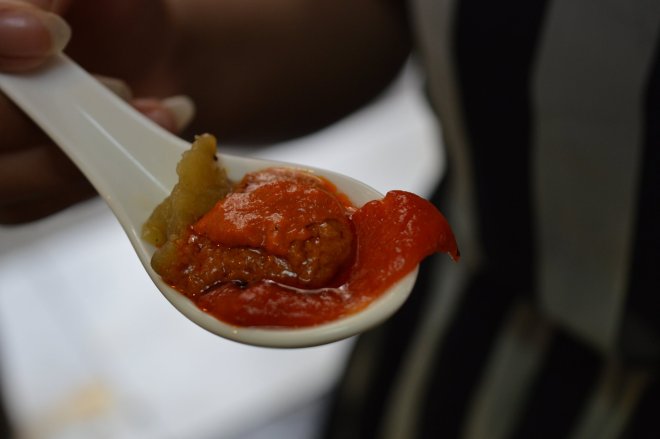 olives and salsa