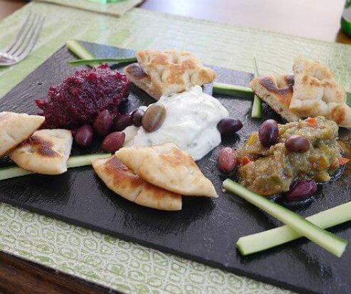 Delicious Greek food-Trilogy
