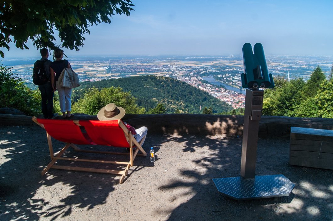 If you visit Heidelberg, make sure you take the funicular up to Konigstuhl and get the magnificent view of the city from high up there!