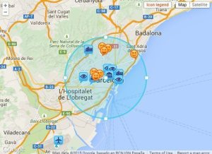 Filtering using my preferred criteria to find a location close to the beach