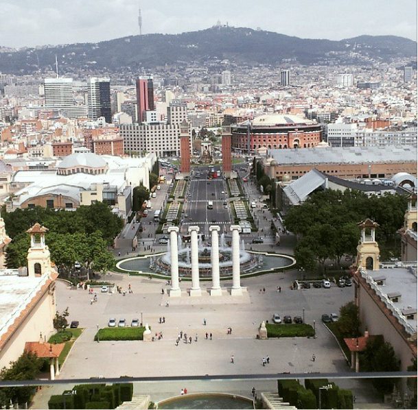 The city of Barcelona
