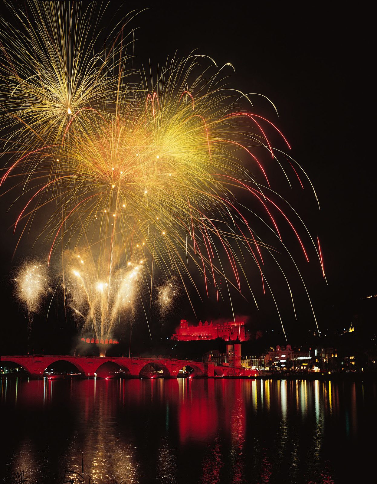 The Heidelberg Castle Illuminations are held thrice every yeart, and should not be missed for sure!