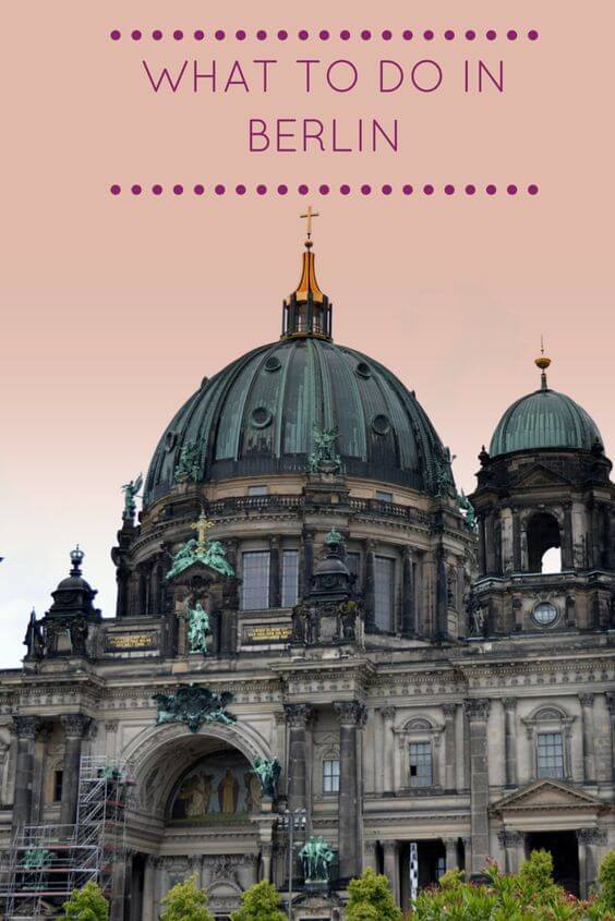 What to do in Berlin, where to stay in Berlin for centrala ccomodation and attending a conference.