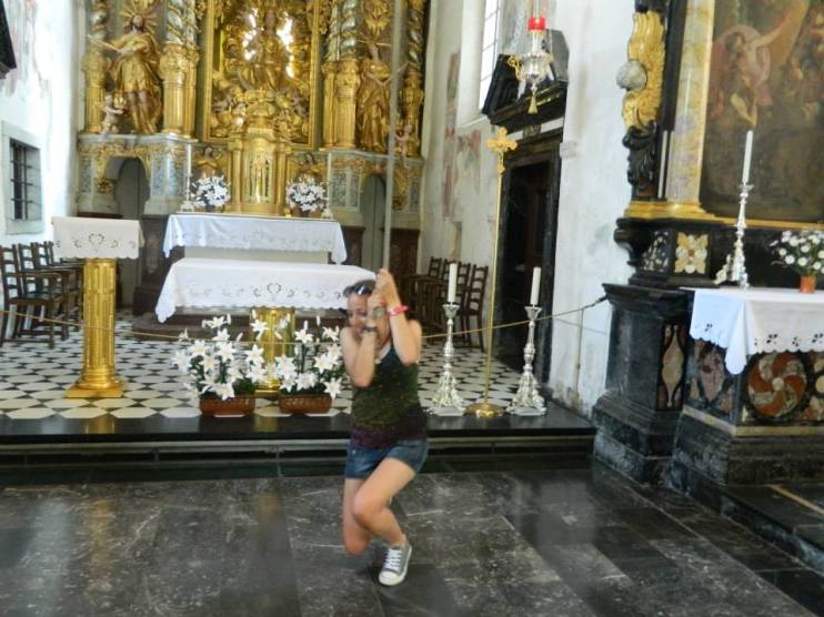 Ringing the Wishing Bell in Slovenia:A popular legend of Lake Bled.Read more at europediaries.com
